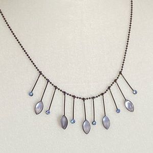 Express Boho Hanging Moonstone Pendant Necklace